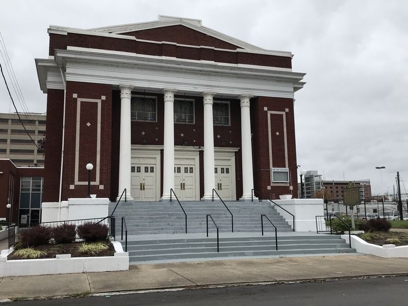 Green Street Baptist Church Marker image. Click for full size.