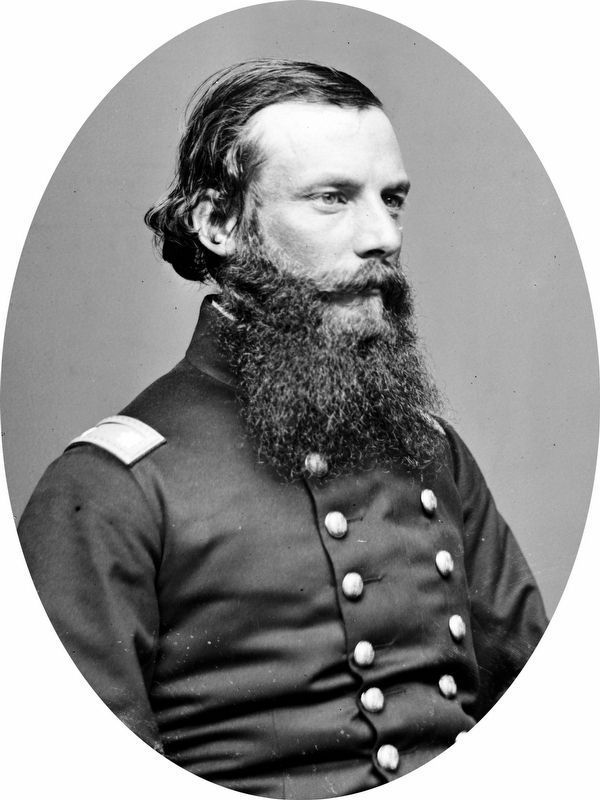 Col. James C. Beecher,<br>Commander of the 1st North Carolina Colored Volunteers. image. Click for full size.