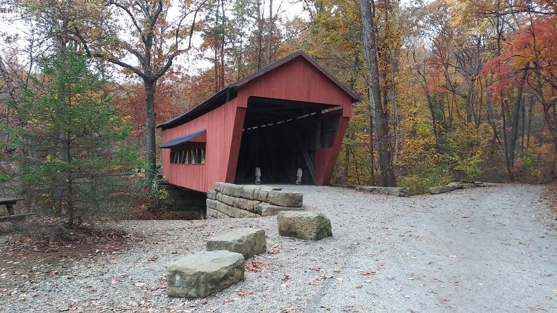 George Hutchins Covered Bridge image. Click for full size.