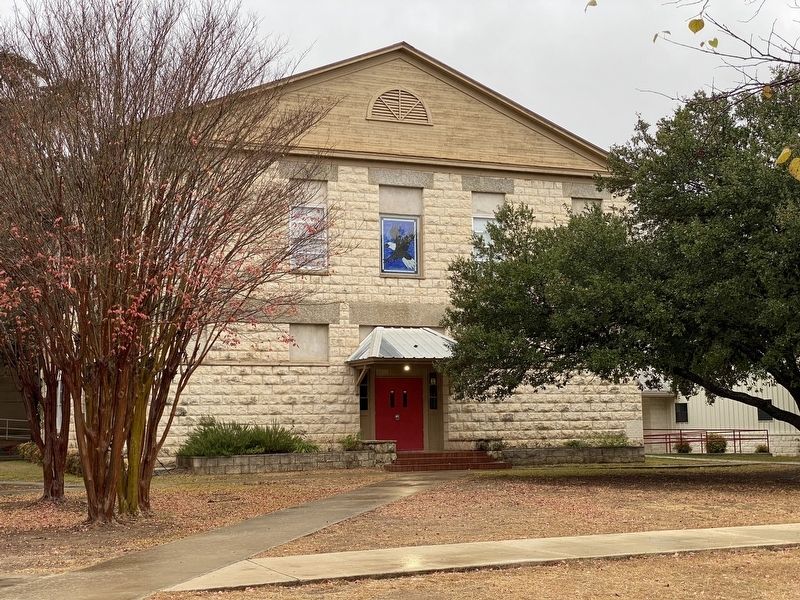 Leakey School. Click for full size. Leakey School image. Click for full size.