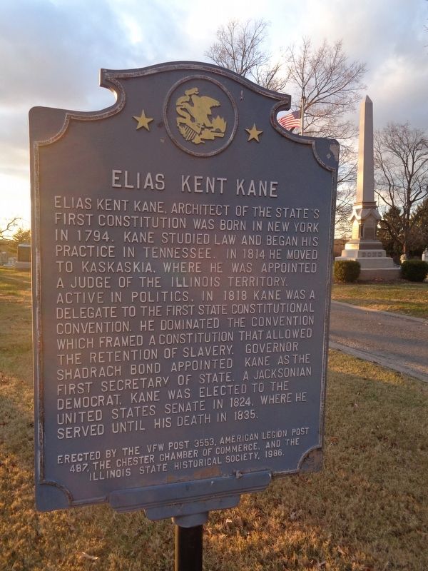 Elias Kent Kane Marker image. Click for full size.