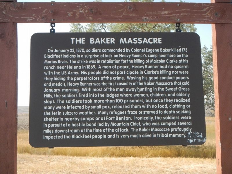 The Baker Massacre Marker image. Click for full size.