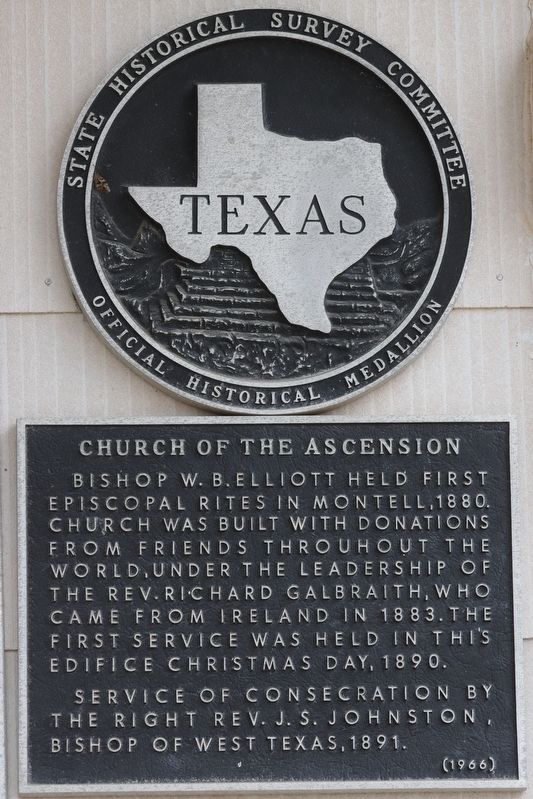 Church of the Ascension Marker image. Click for full size.