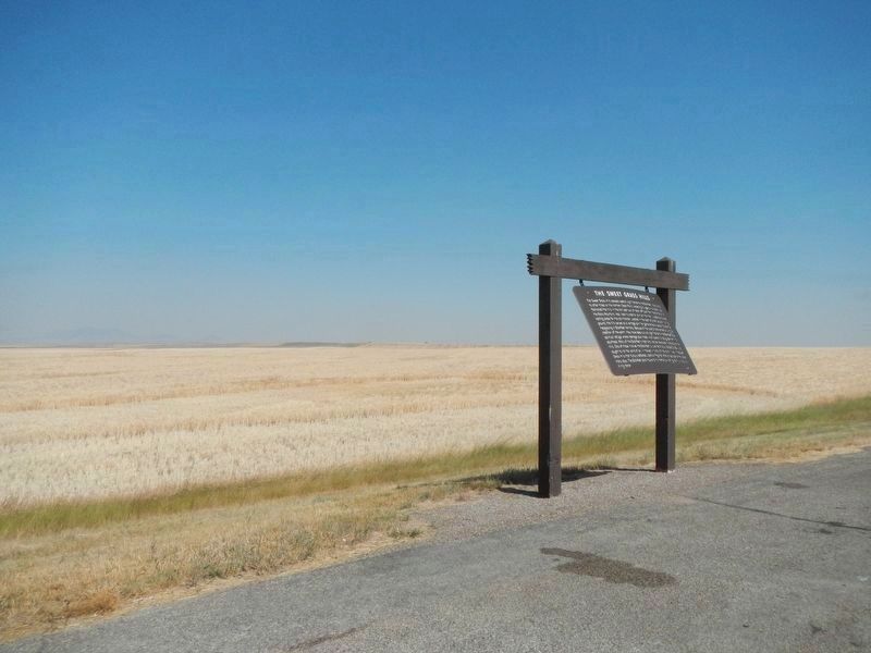 The Sweet Grass Hills Marker image. Click for full size.