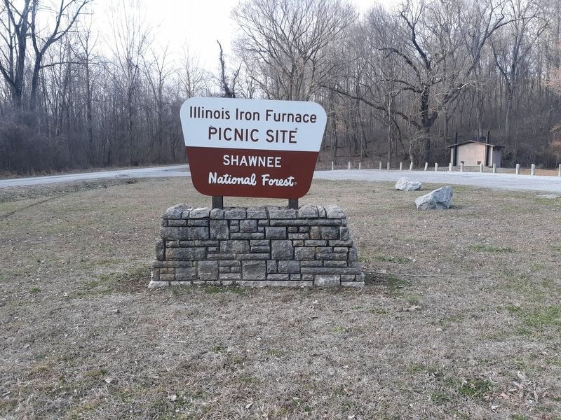 Illinois Iron Furnace Site image. Click for full size.