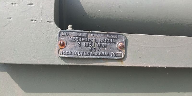 Plaque on the cannon image. Click for full size.