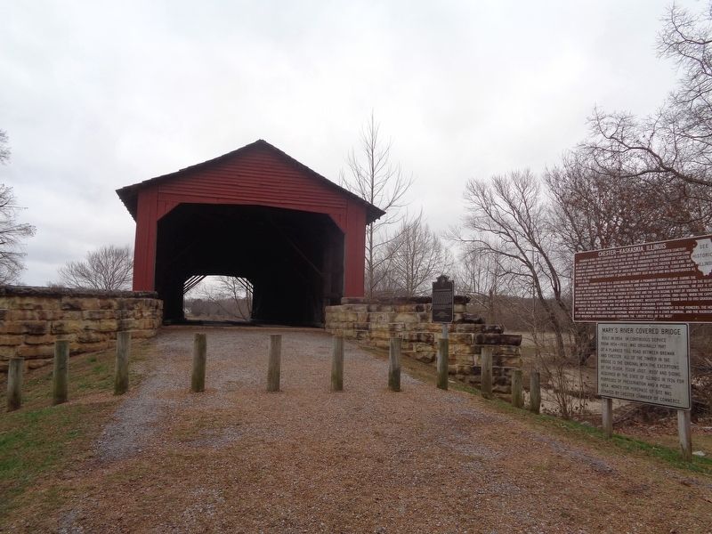 George Rogers Clark Campsite Marker. Click for full size. George Rogers Clark Campsite Marker image. Click for full size.