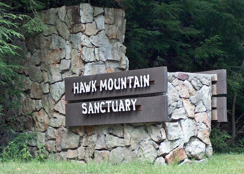 Hawk Mountain Sanctuary Entrance image. Click for full size.
