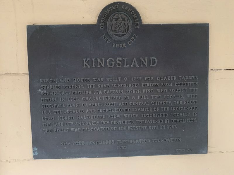 Kingsland Marker image. Click for full size.