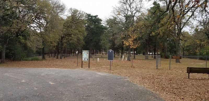 Old Springfield Cemetery and Marker image. Click for full size.