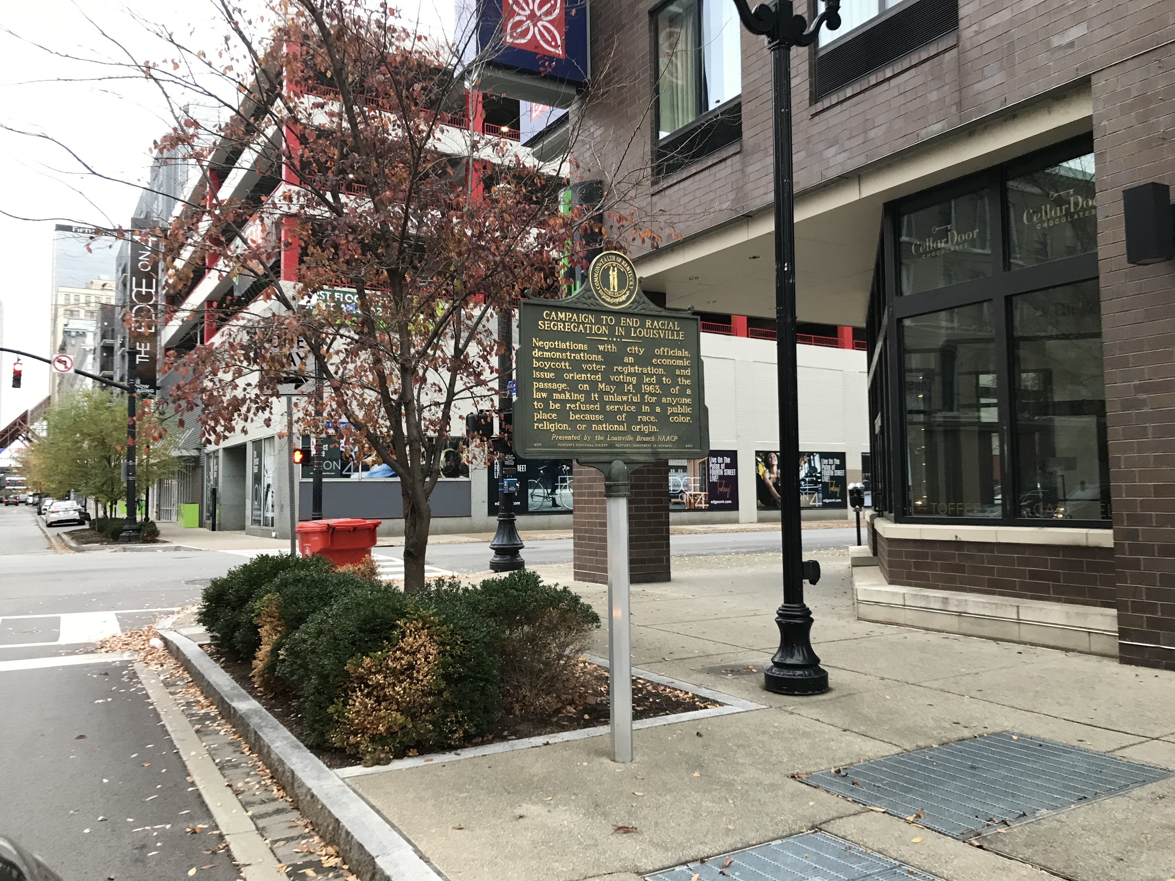 Campaign to End Racial Segregation in Louisville Marker