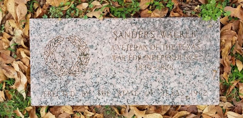 Sanders Walker Marker image. Click for full size.