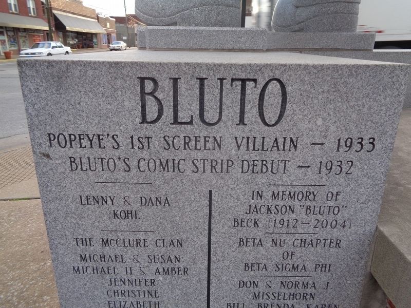 Bluto Marker. Click for full size. Bluto Marker image. Click for full size.