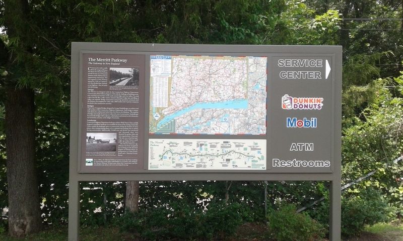 The Merritt Parkway Marker. Click for full size. The Merritt Parkway Marker image. Click for full size.