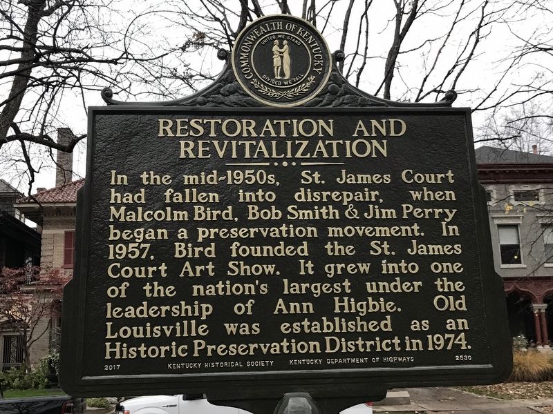 Restoration and Revitalization Marker image. Click for full size.