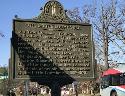The Little Loomhouse Marker image. Click for full size.