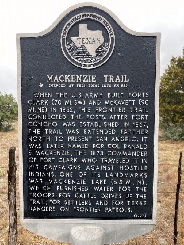 Mackenzie Trail Marker image. Click for full size.