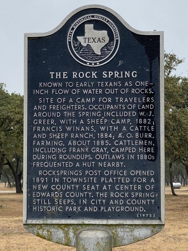 The Rock Spring Marker image. Click for full size.