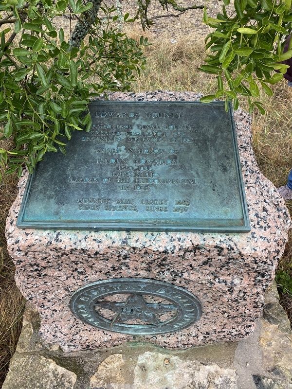 Edwards County Marker image. Click for full size.
