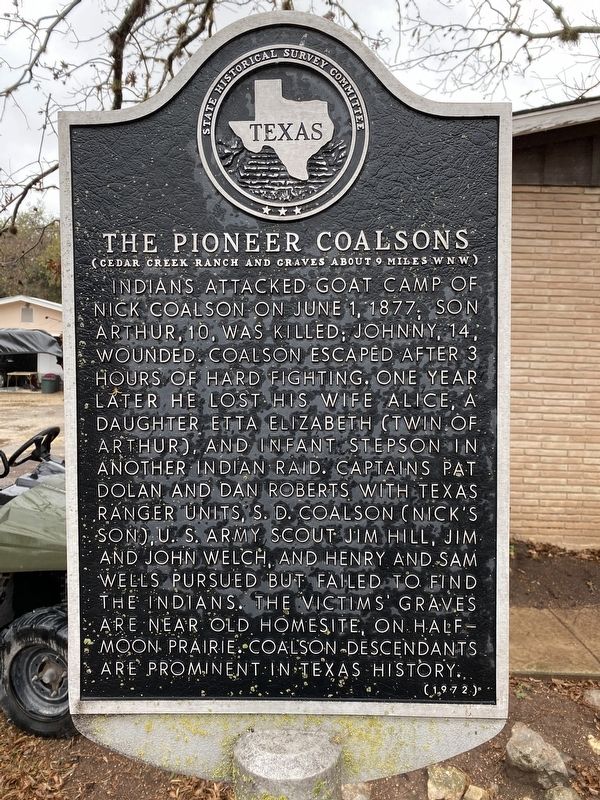 The Pioneer Coalsons Marker image. Click for full size.