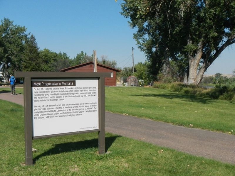 Most Progressive in Montana Marker. Click for full size. Most Progressive in Montana Marker image. Click for full size.