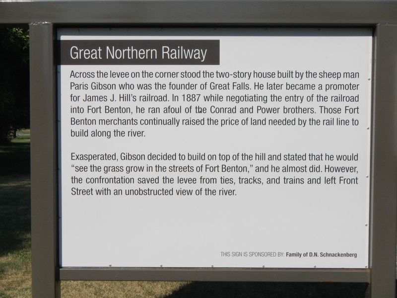 Great Northern Railway Marker image. Click for full size.