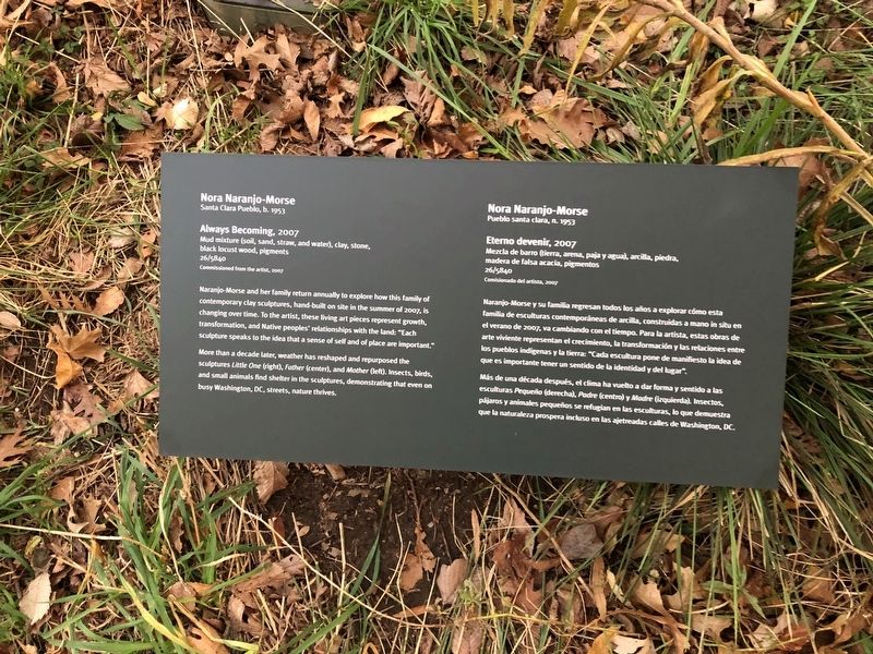Nora Naranjo-Morse Marker. Click for full size. Nora Naranjo-Morse Marker image. Click for full size.