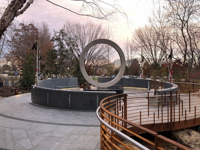 National Native American Veterans Memorial. Click for full size. National Native American Veterans Memorial image. Click for full size.