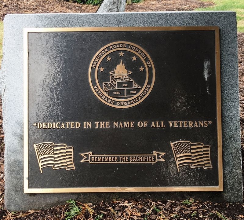 Remember the Sacrifice Marker. Click for full size. Remember the Sacrifice Marker image. Click for full size.