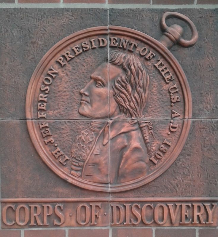"Corps Of Discovery" Marker image. Click for full size.