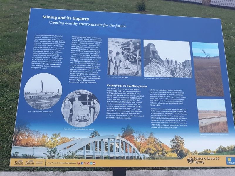 Mining And Its Impacts Marker. Click for full size. Mining And Its Impacts Marker image. Click for full size.