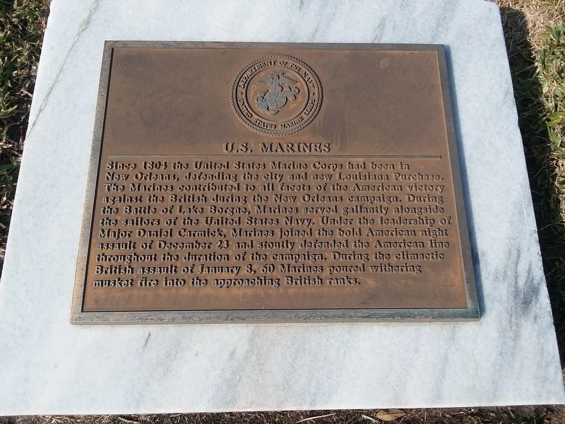 U.S. Marines Marker image. Click for full size.