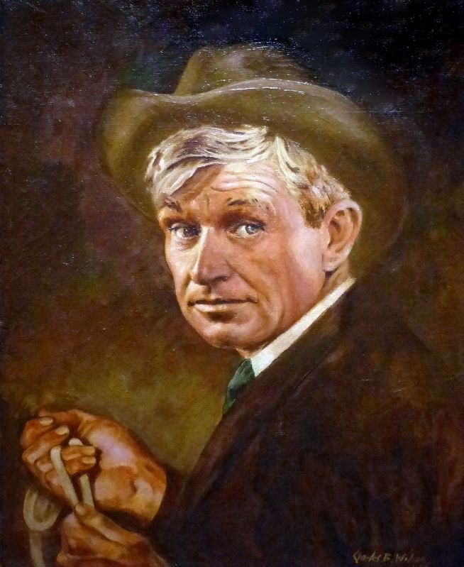 Will Rogers. Click for full size. Will Rogers image. Click for full size.