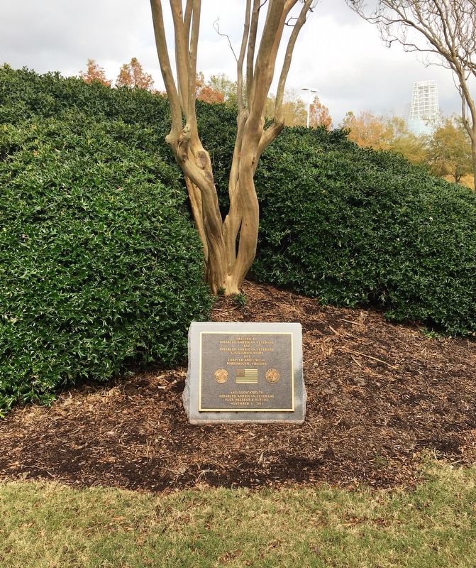 Disabled American Veterans Past, Present & Future Marker. Click for full size. Disabled American Veterans Past, Present & Future Marker image. Click for full size.