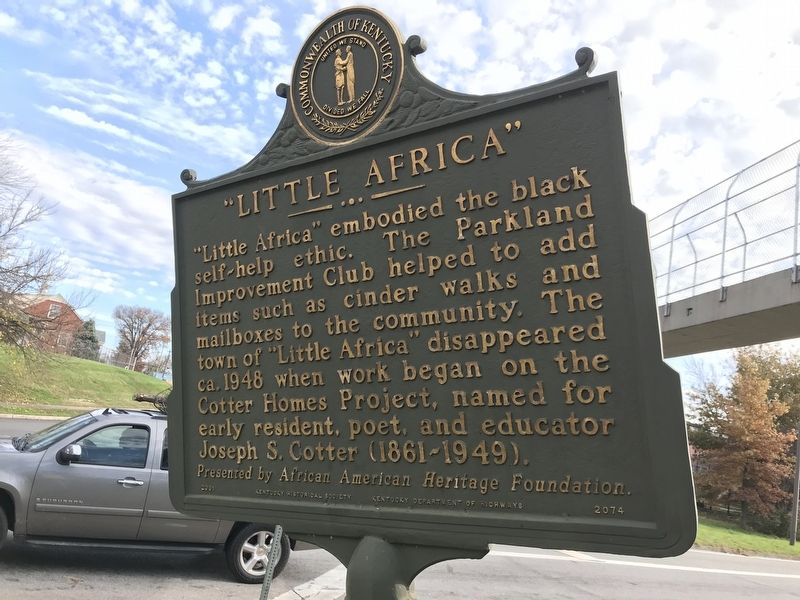 "Little Africa" Marker (Side B) image. Click for full size.