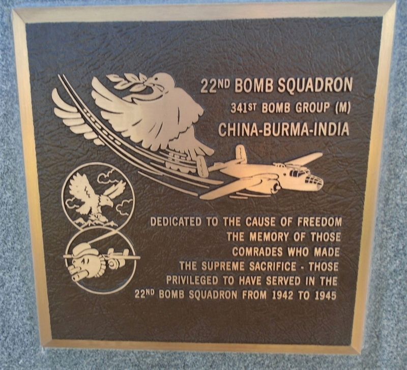 22<sup>nd</sup> Bomb Squadron Marker image. Click for full size.