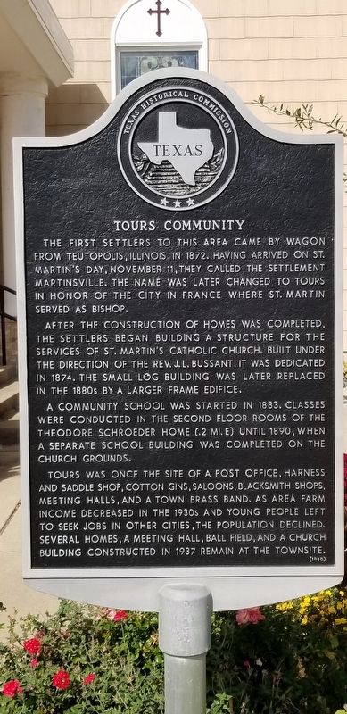 Tours Community Marker image. Click for full size.