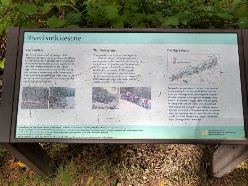 Riverbank Rescue Marker image. Click for full size.