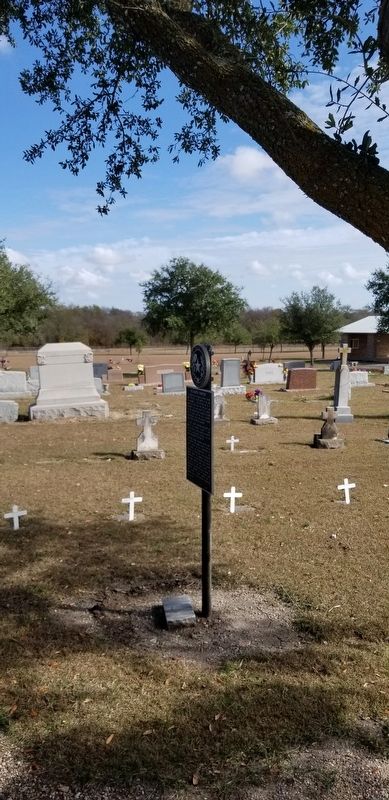 St. Martin Cemetery Marker. Click for full size. St. Martin Cemetery Marker image. Click for full size.