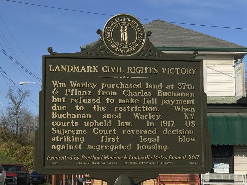 Landmark Civil Rights Victory Marker (Side B) image. Click for full size.
