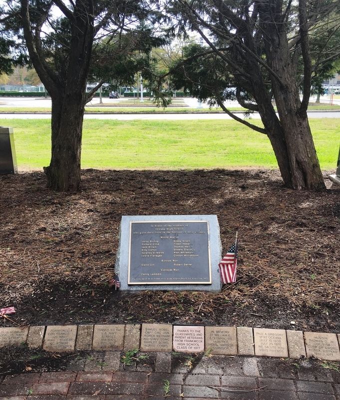Oceana High School Veterans Memorial. Click for full size. Oceana High School Veterans Memorial image. Click for full size.
