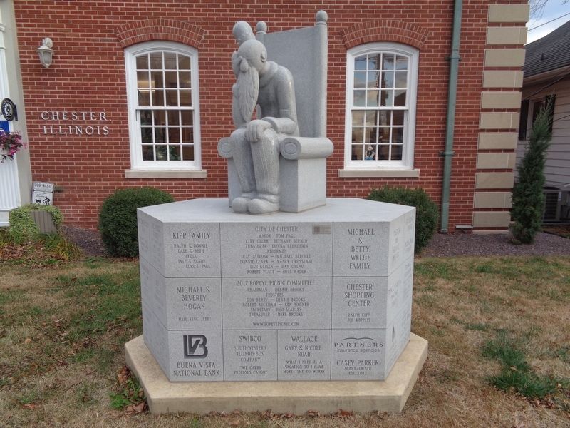 King Blozo statue. Click for full size. King Blozo statue image. Click for full size.