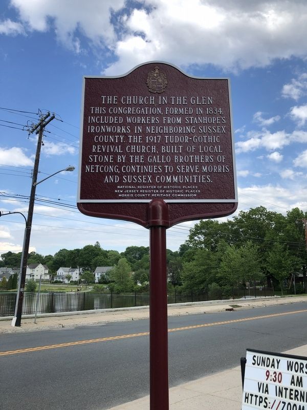 The Church In The Glen Marker image. Click for full size.