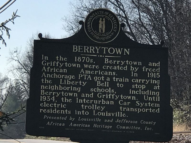 Berrytown Marker (Side B) image. Click for full size.