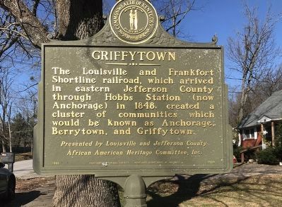 Griffytown Marker (Side A) image. Click for full size.