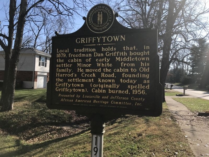 Griffytown Marker (Side B) image. Click for full size.