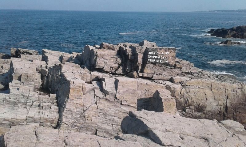 Annie C. McGuire Shipwreck Memorial. Click for full size. Annie C. McGuire Shipwreck Memorial image. Click for full size.