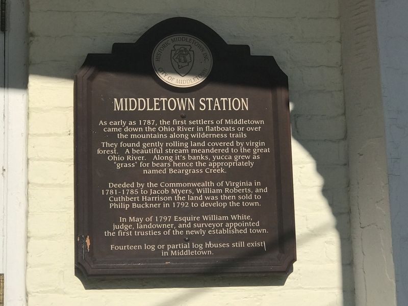 Middletown Station Marker image. Click for full size.