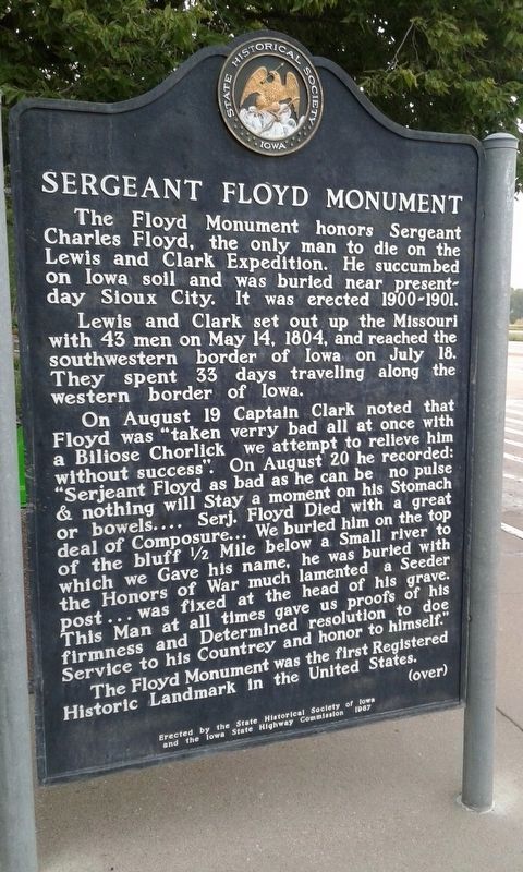 Sergeant Floyd Monument image. Click for full size.
