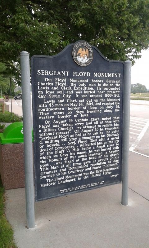Sergeant Floyd Monument image. Click for full size.